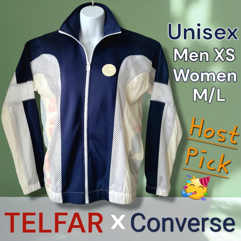 NWOT Converse x Telfar Track Jacket Mens XS Converse Track Jacket Unisex M